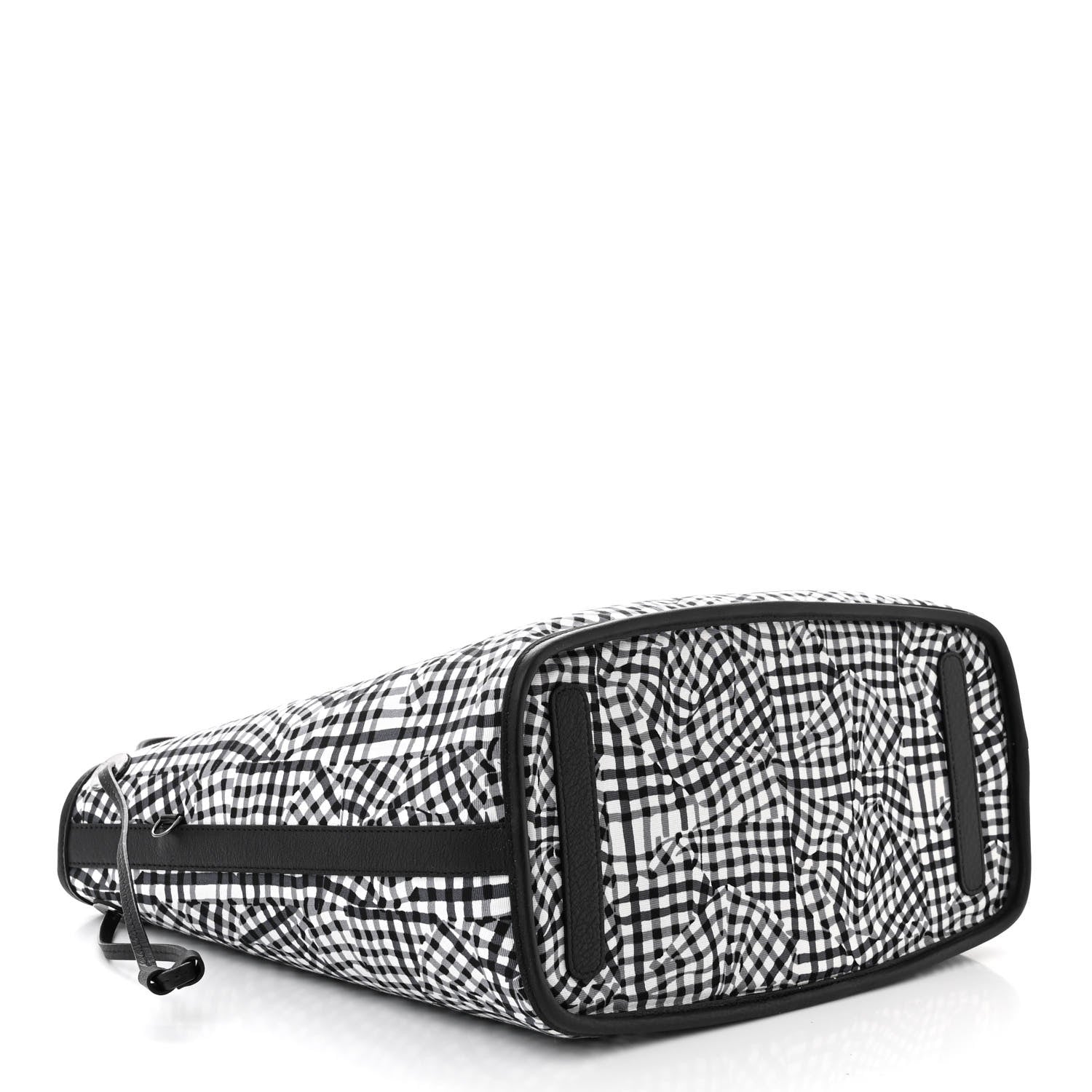 MCM Visetos Medium Liz Reversible Shopper Tote Black 7 of 16