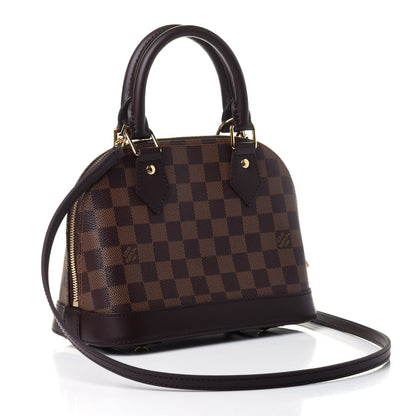 Louis Vuitton Damier Ebene Alma BB 2 of 4