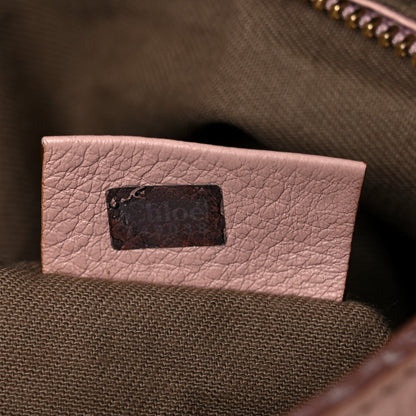 Chloe Calfskin Medium Marcie Round Zip Crossbody Blush Nude 7 of 24