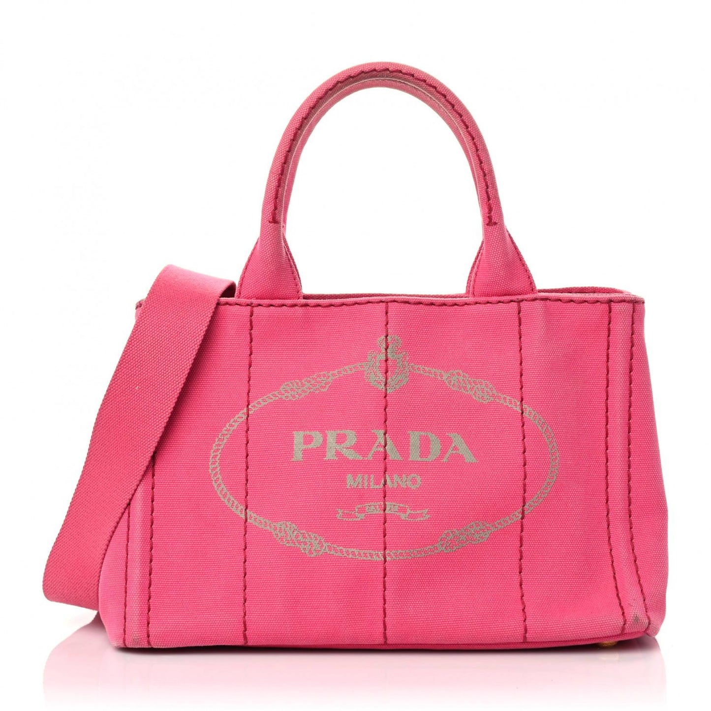 Canapa Small Logo Tote Peonia