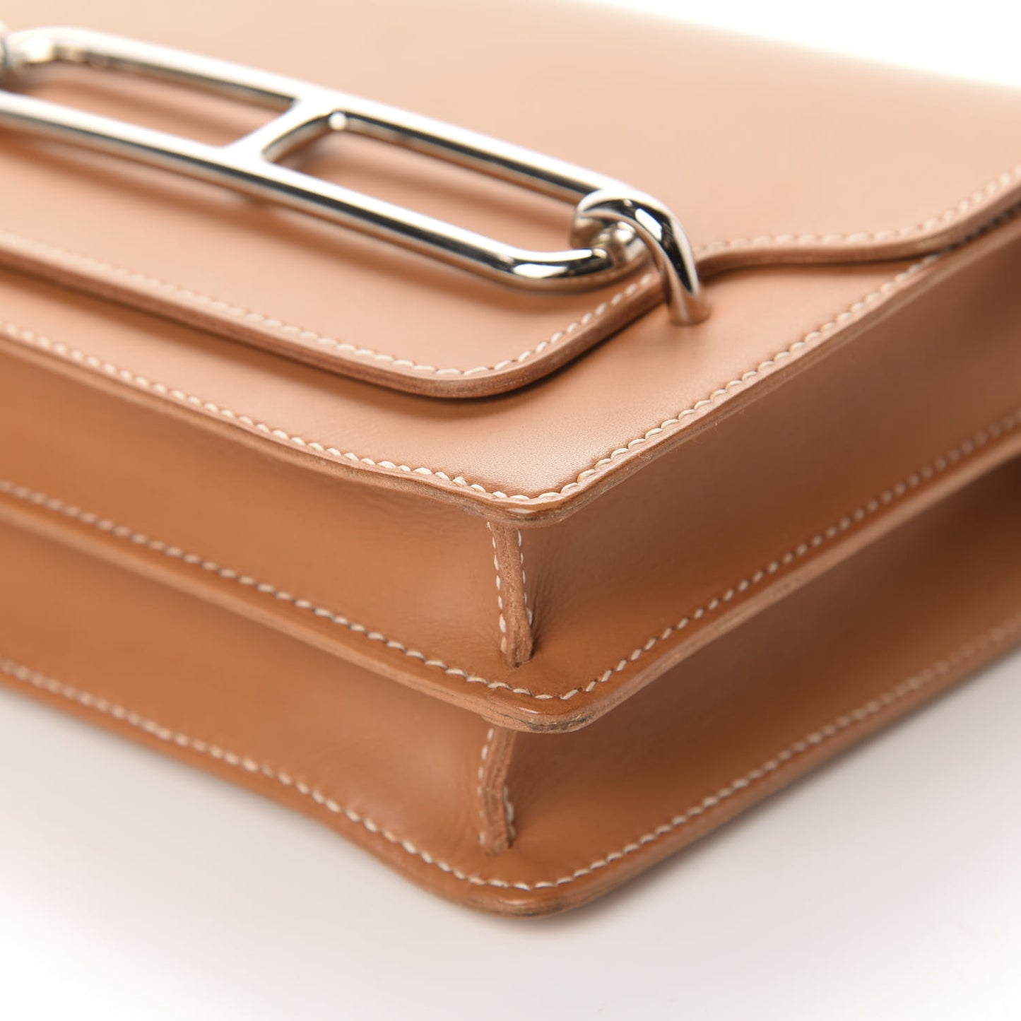 Veau Butler Mini Sac Roulis Sable