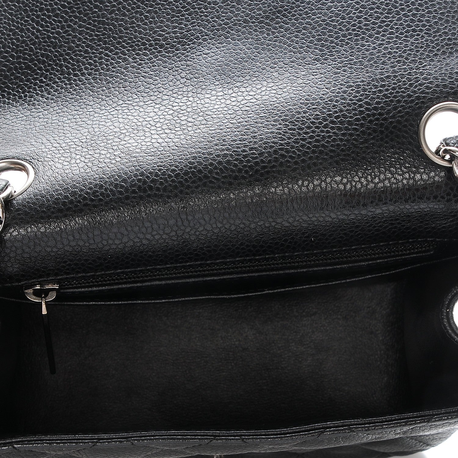 Chanel Caviar Quilted Mini Square Flap Black 5 of 7