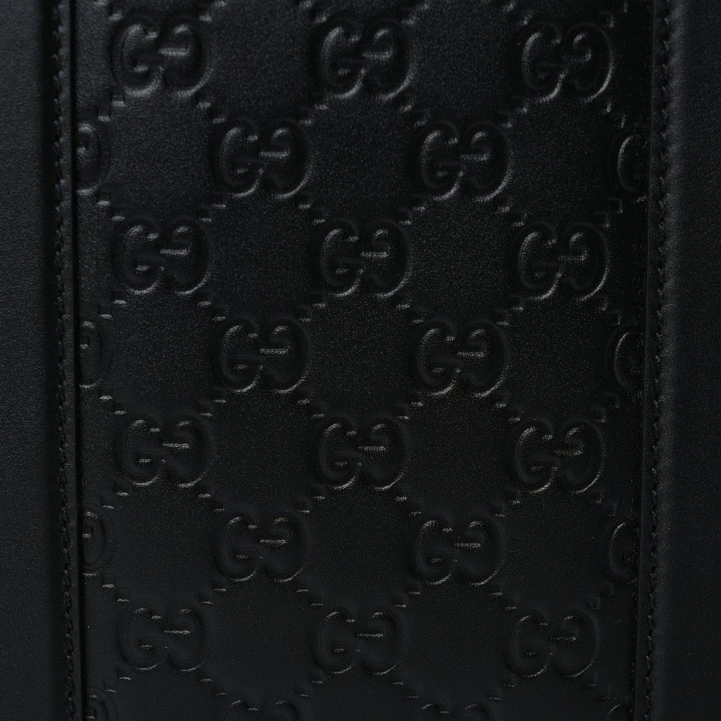 Calfskin GG Emblem Large Briefcase Black