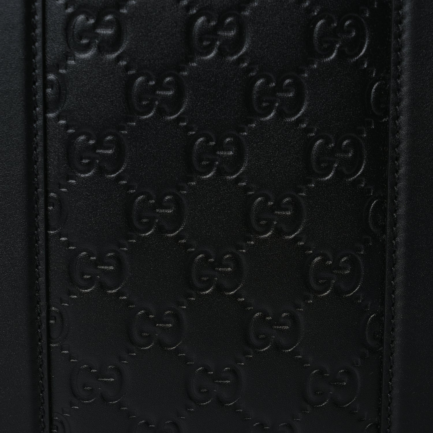 Gucci Calfskin GG Emblem Large Briefcase Black 6 of 8