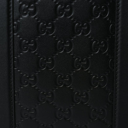 Gucci Calfskin GG Emblem Large Briefcase Black 6 of 8