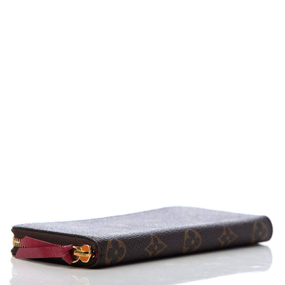 Louis Vuitton Monogram Clemence Wallet Fuchsia 4 of 9