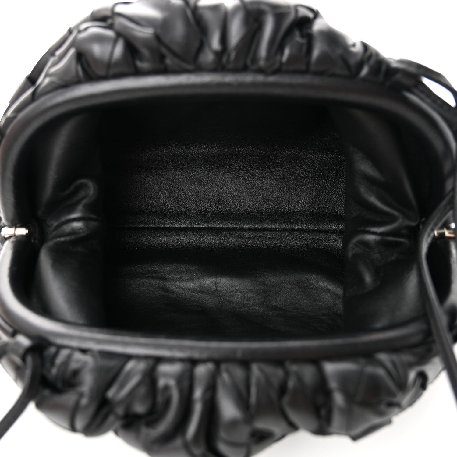 Bottega Veneta Nappa Intrecciato The Mini Pouch Black 5 of 7
