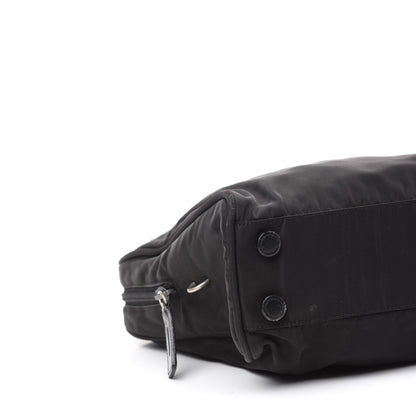 Prada Tessuto Nylon Shoulder Bag Black 6 of 10