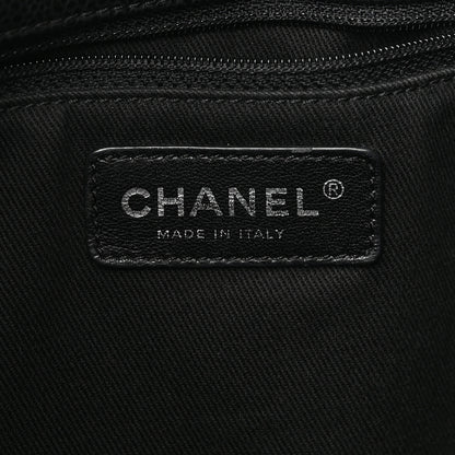 Chanel Soft Caviar Large Timeless CC Shoulder Bag Black 6 of 12