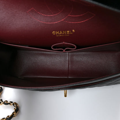 Chanel Caviar Quilted Jumbo Double Flap Black 5 of 11