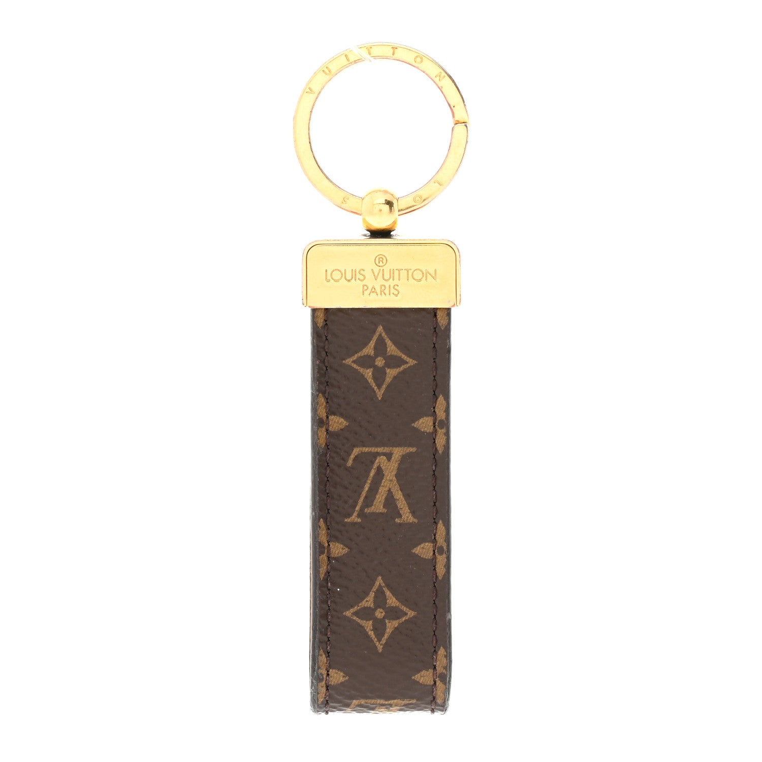Louis Vuitton Monogram Dragonne Key Holder 1 of 5