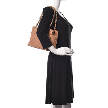 Chanel Caviar Petit Timeless Tote PTT Dark Beige 2 of 10