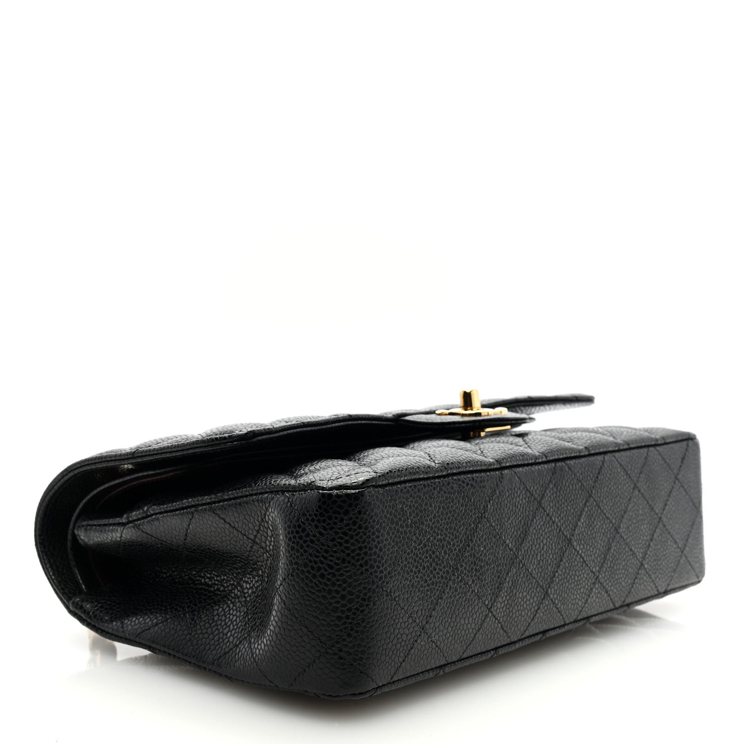 Chanel Caviar Quilted Medium Double Flap Black 4 of 9