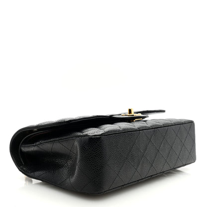Chanel Caviar Quilted Medium Double Flap Black 4 of 9