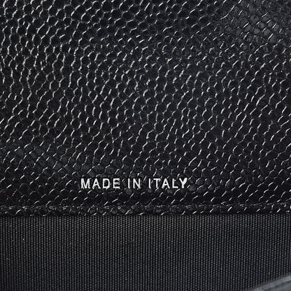 Chanel Caviar Quilted Flap Card Holder So Black 7 of 9