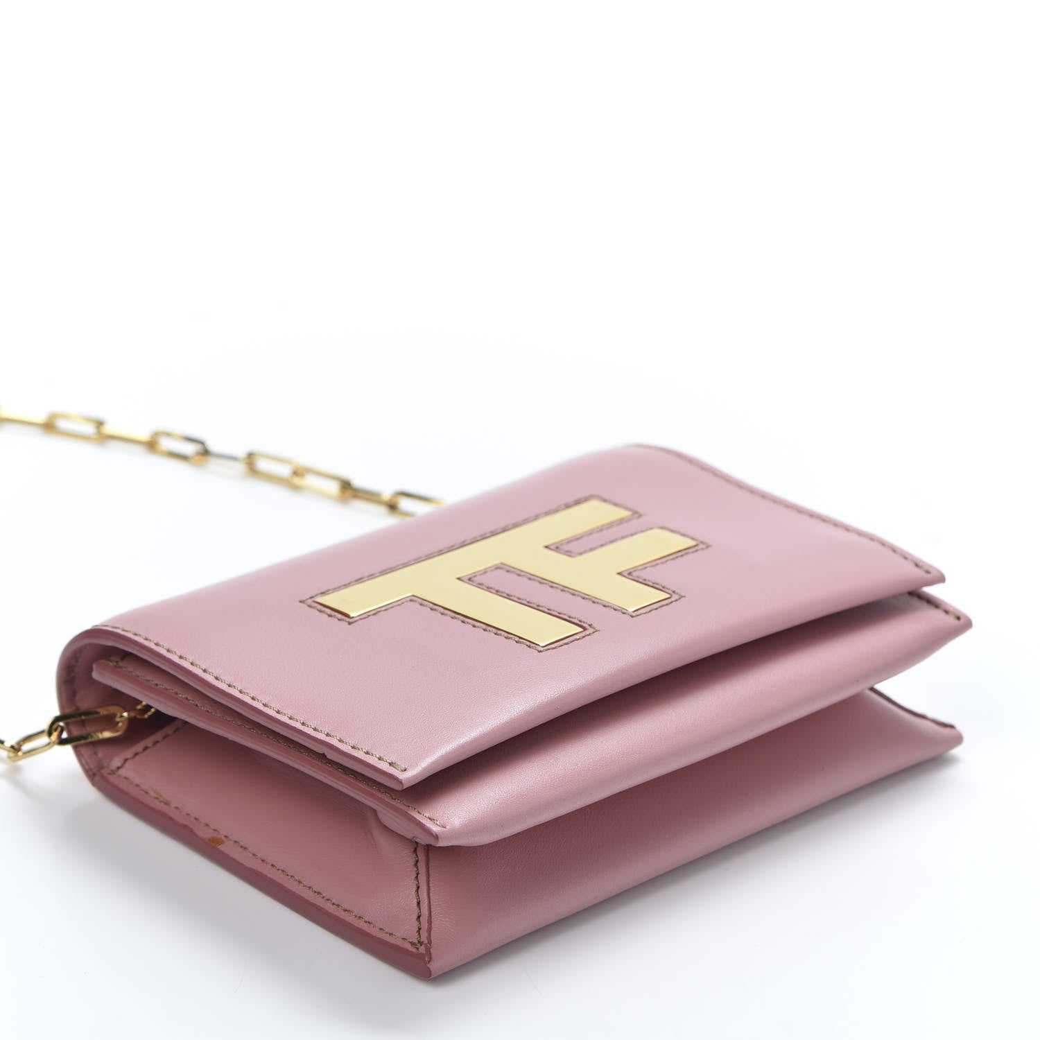 Tom Ford Calfskin Icon Disco Bag Wild Rose 3 of 9