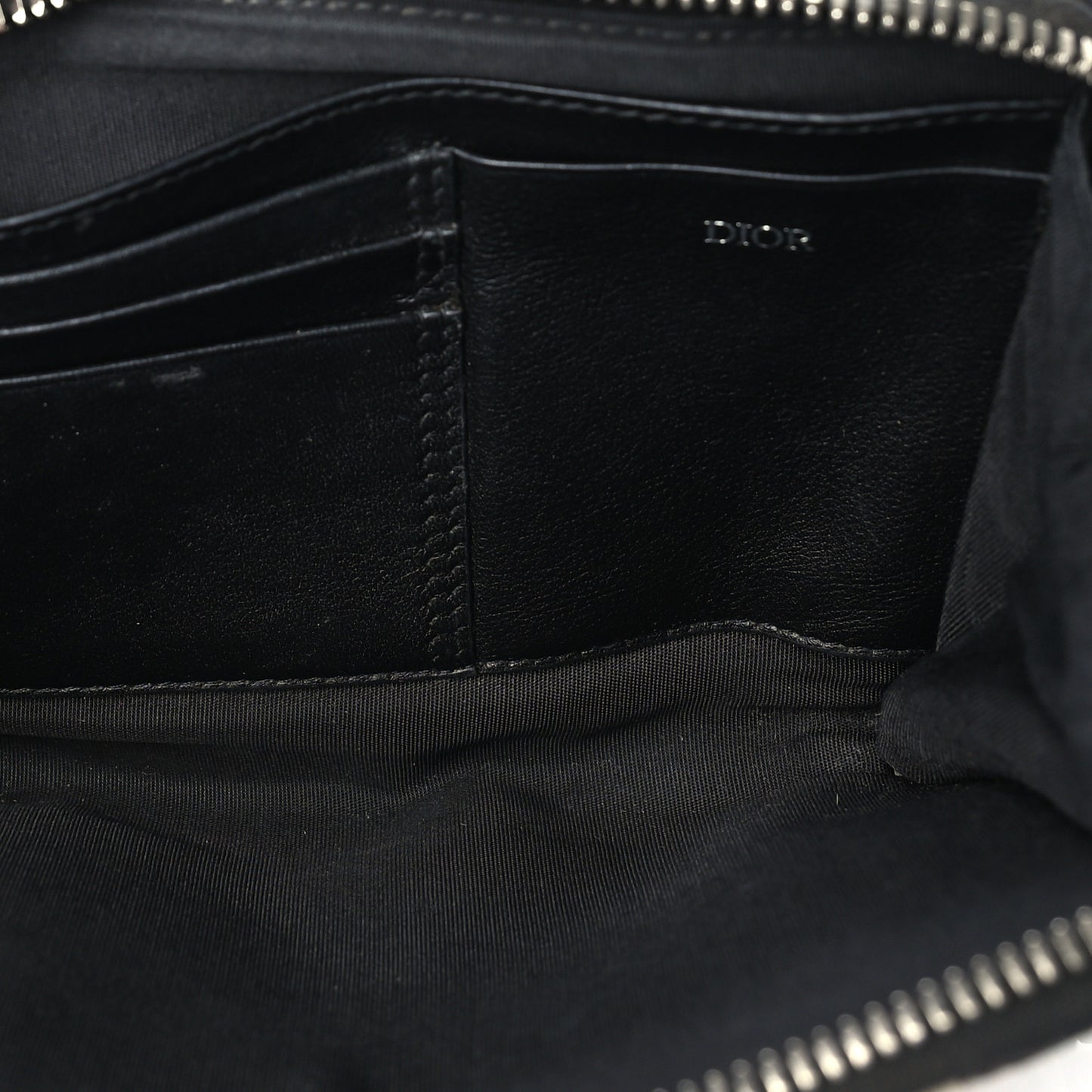 Oblique Canvas Crossbody Charcoal