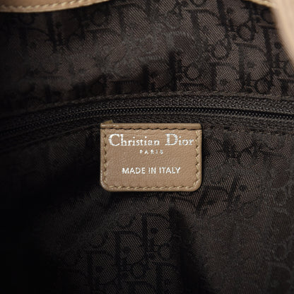 Christian Dior Lambskin Cannage Large Dior Soft Hobo Beige 6 of 10