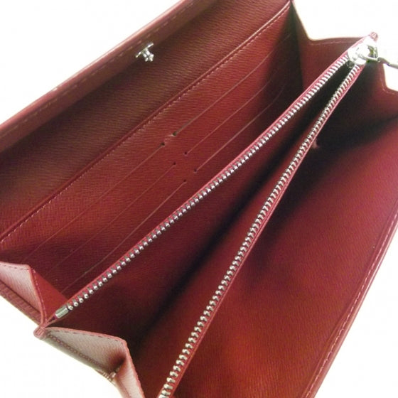 Louis Vuitton Epi Sarah Wallet Red 5 of 7