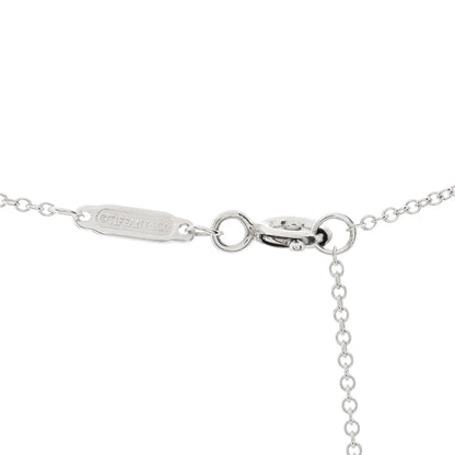 Tiffany Sterling Silver Large T Smile Pendant Necklace 3 of 3