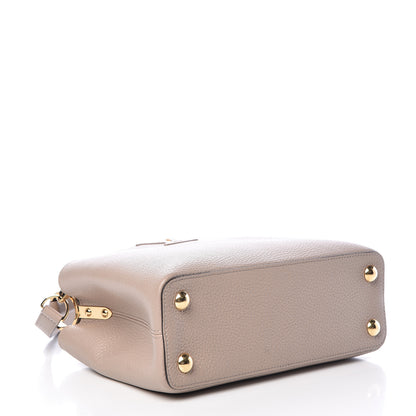 Louis Vuitton Taurillon Capucines BB Galet 4 of 9