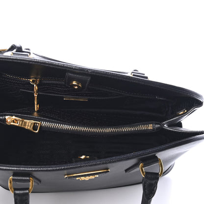 Prada Saffiano Lux Medium Promenade Tote Black 3 of 4
