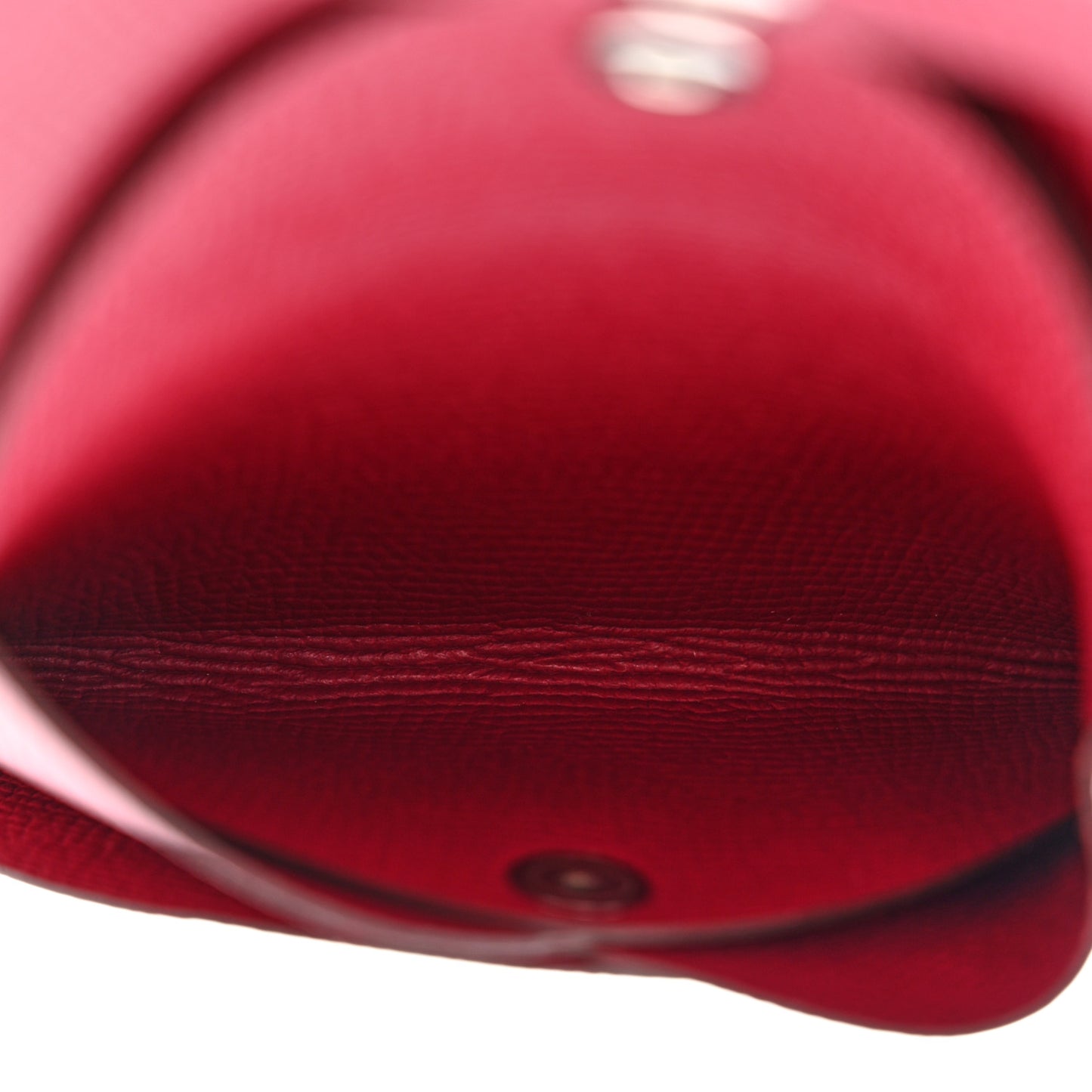 Epsom Calvi Duo Card Case Rubis