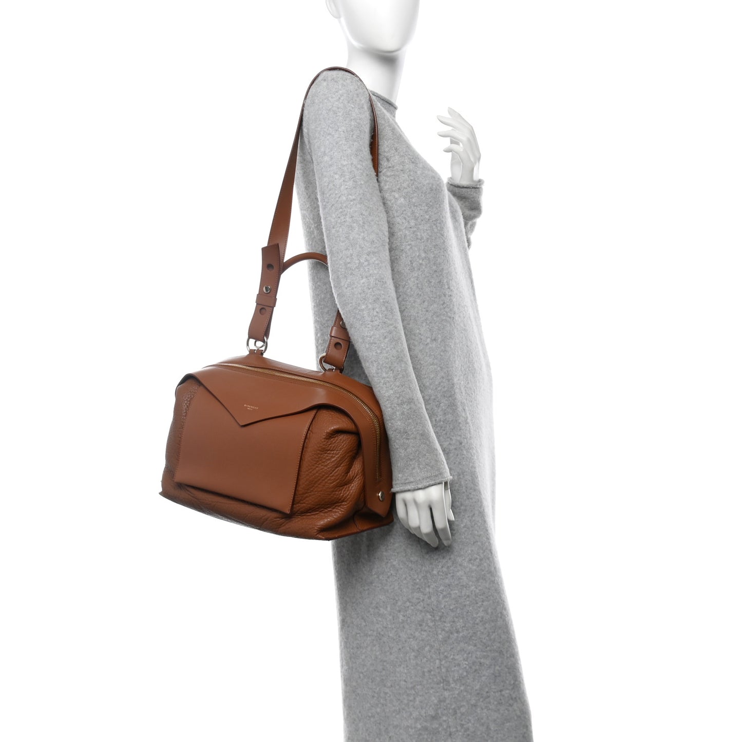 Calfskin Medium Sway Cognac