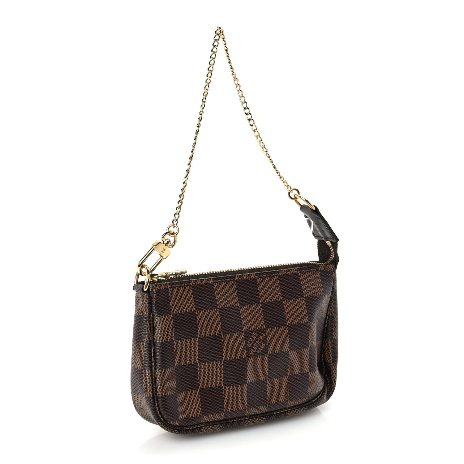 Louis Vuitton Damier Ebene Mini Pochette Accessories 2 of 8