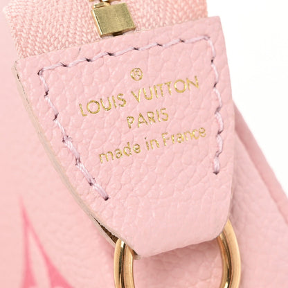 Louis Vuitton Empreinte Monogram Giant By The Pool Mini Pochette Accessories Bouton De Rose 6 of 7
