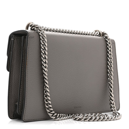 Gucci Pebbled Calfskin Small Dionysus Shoulder Bag Dusty Grey 3 of 12