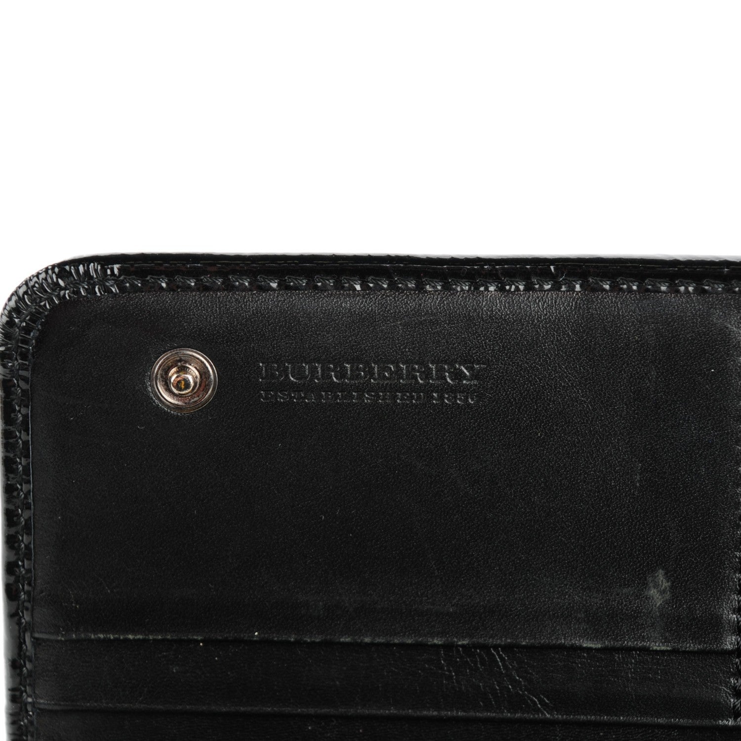Burberry Beat Check Penrose Continental Wallet Black 6 of 7