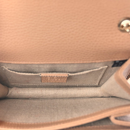 Gucci Dollar Calfskin Small Interlocking G Shoulder Bag Camelia 4 of 9