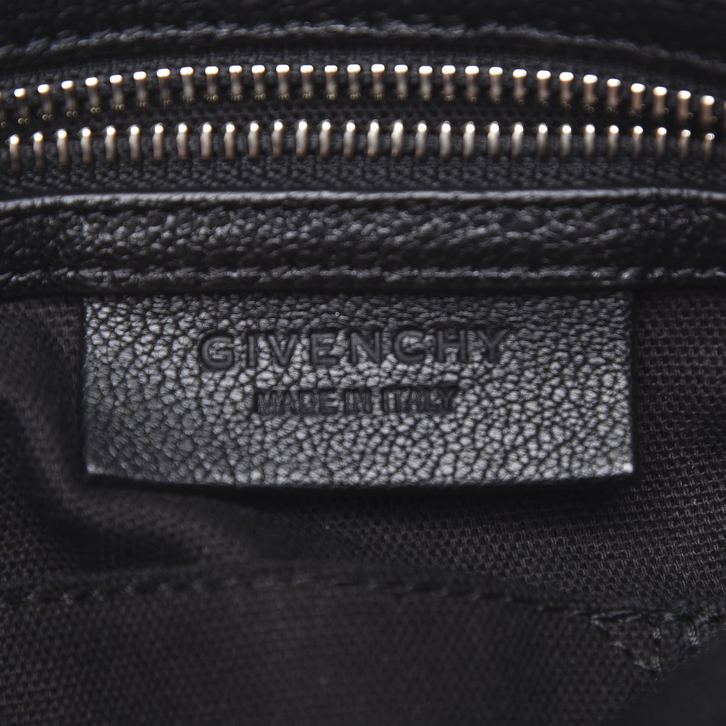 Sugar Goatskin Small Pandora Black