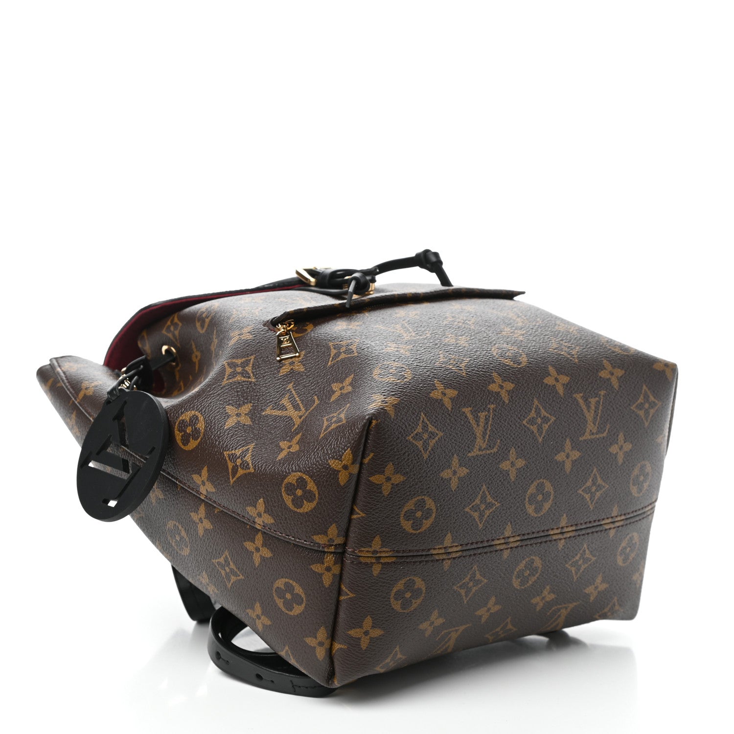 Louis Vuitton Monogram Montsouris PM Black 4 of 9