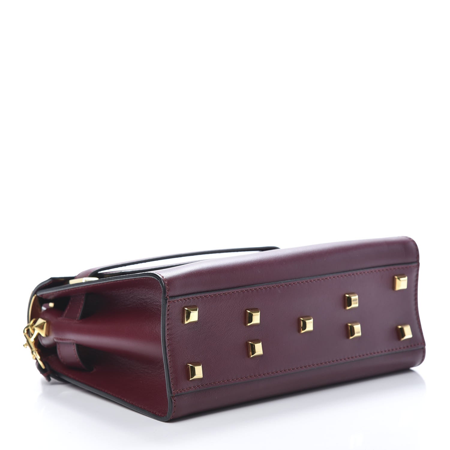 Valentino Garavani Vitello Small My Rockstud Frame Bag Rubin 4 of 14