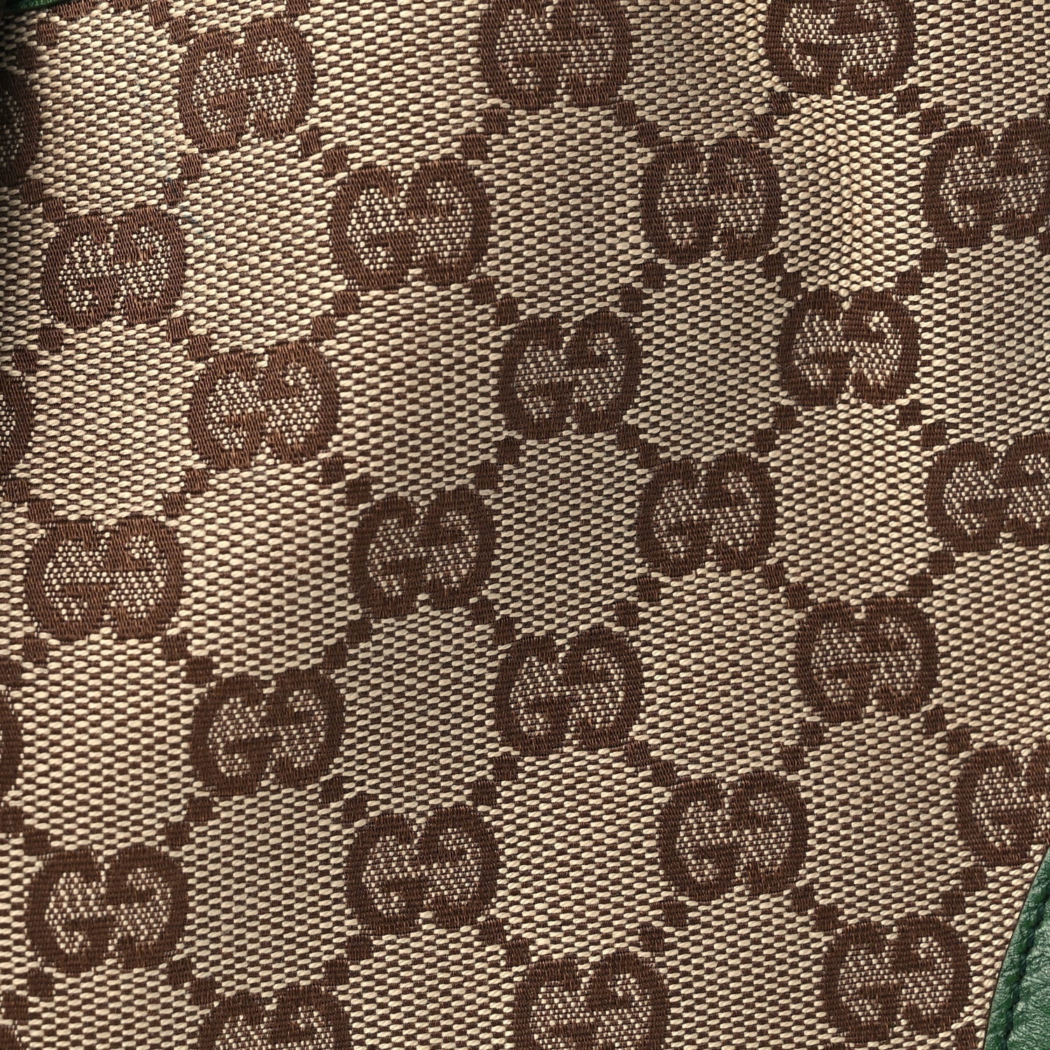 Gucci Monogram Web Junco Small Hobo Green 7 of 13
