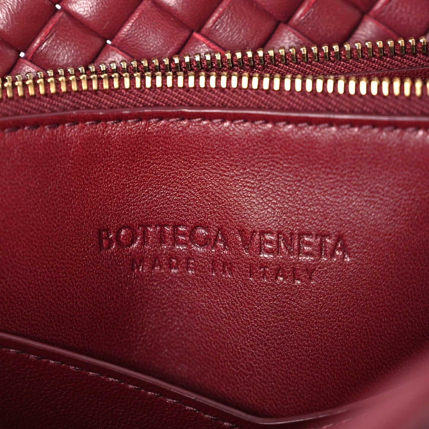 Nappa Intrecciato Patti Top Handle Bag Barolo