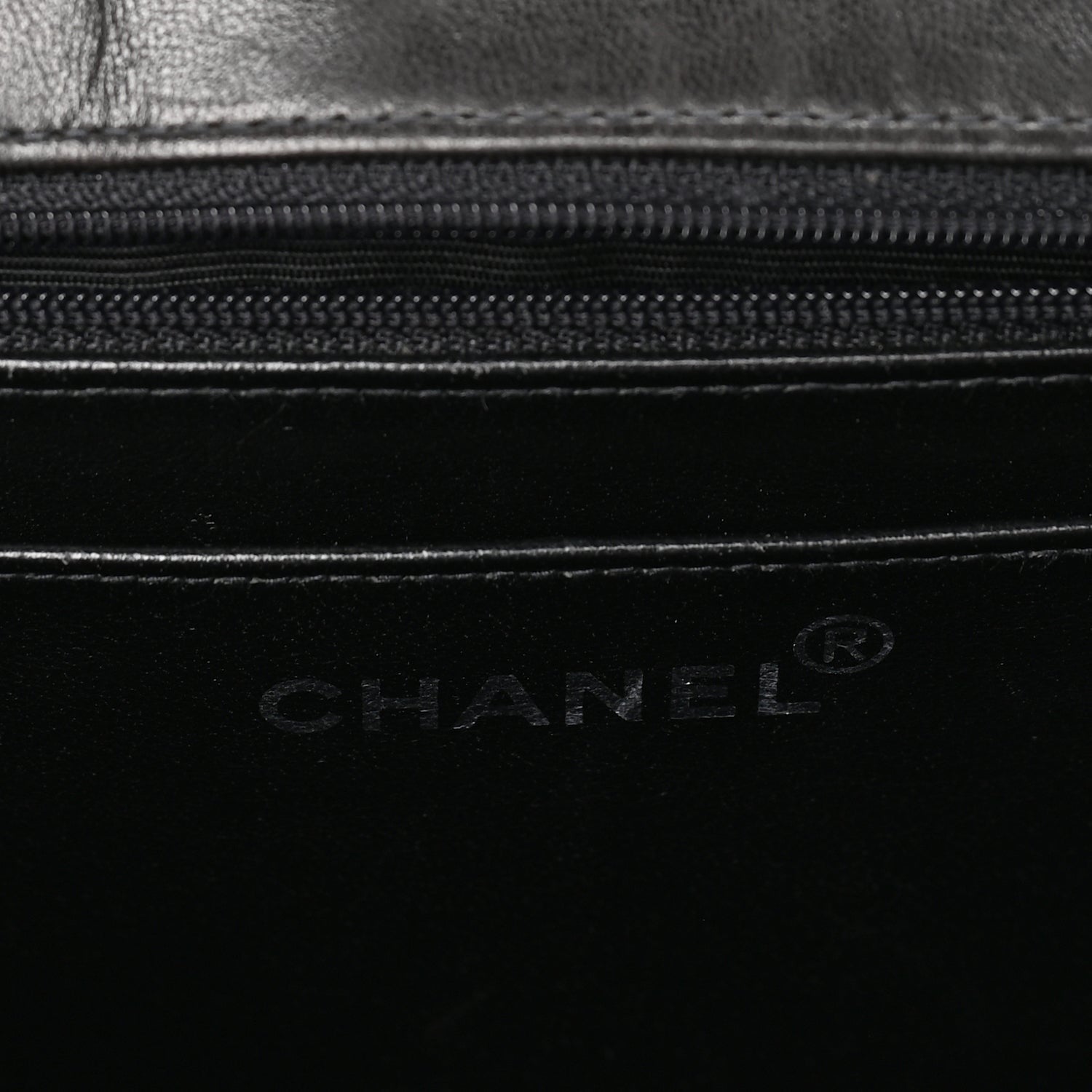 Chanel Lambskin Patent CC Flap Bag  Black 5 of 9