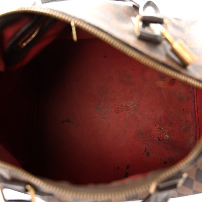 Louis Vuitton Damier Ebene Speedy Bandouliere 30 5 of 15