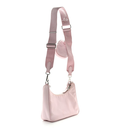 Prada Nylon Re-Edition 2005 Shoulder Bag Alabastro 3 of 10