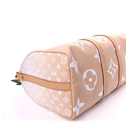 Louis Vuitton Monogram Giant By The Pool Keepall Bandouliere 45 Brume 8 of 8
