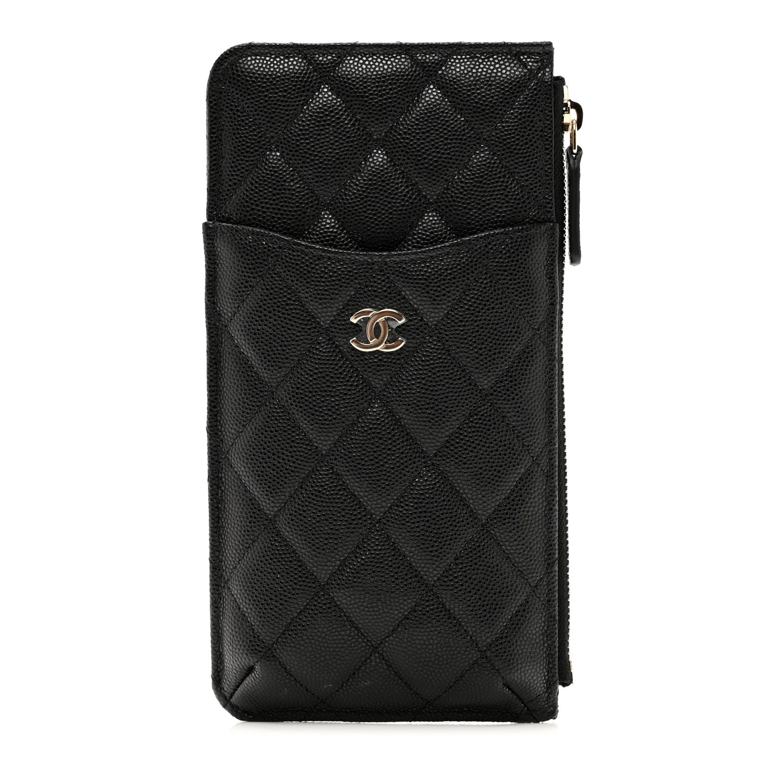 Chanel Caviar Quilted Classic iPhone Pouch Black 1 of 7