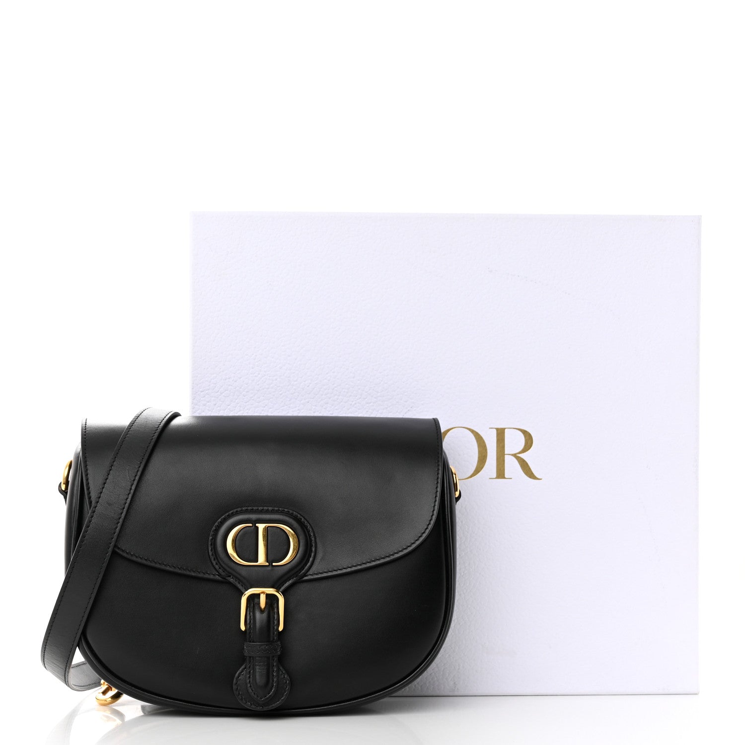 Christian Dior Box Calfskin Medium Bobby Flap Black 16 of 16