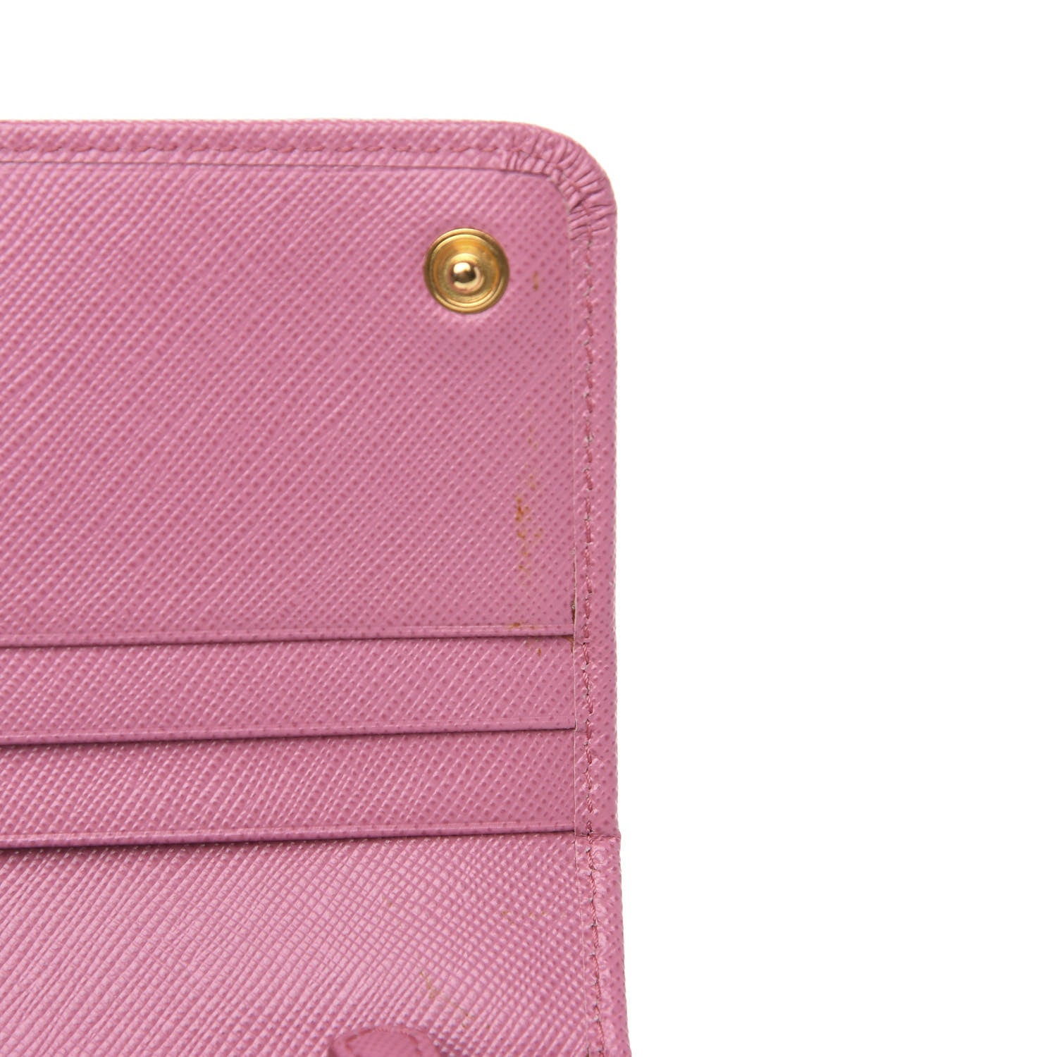 Prada Saffiano Bow Continental Wallet Begonia 5 of 10