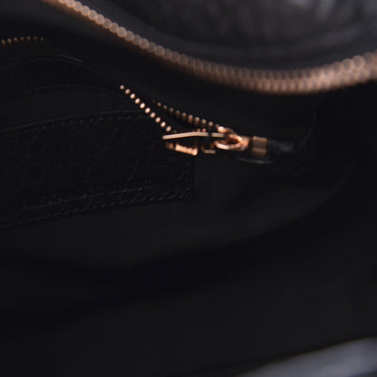 Alexander Wang Pebbled Lambskin Rockie Black Rose Gold Hardware 8 of 9