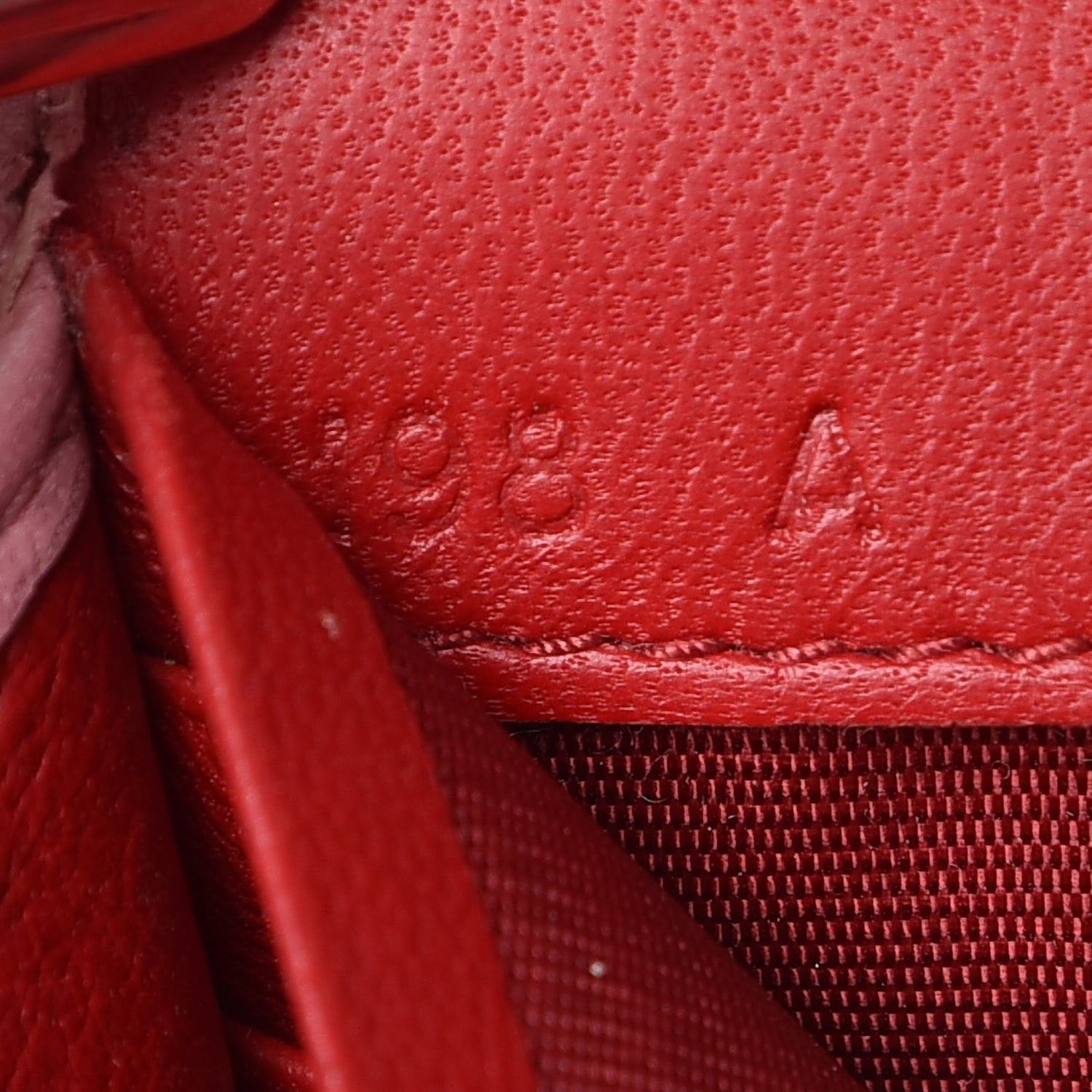 Miu Miu Nappa Matelasse Crystal Cherry Wallet On Chain Rosa 7 of 8