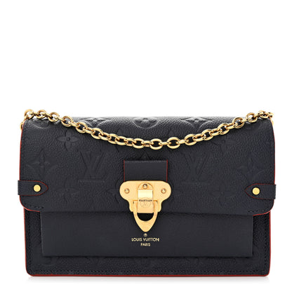 Louis Vuitton Empreinte Vavin Chain Wallet Marine Rouge 1 of 10