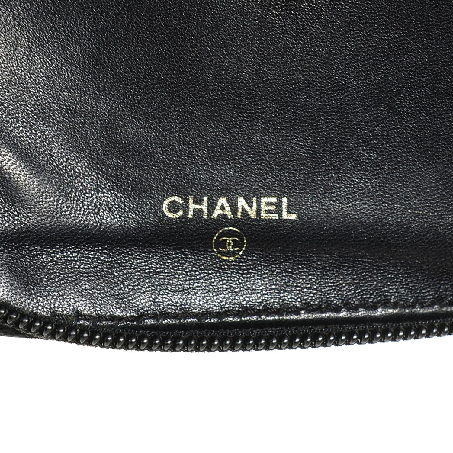 Chanel Caviar Timeless Zip Around Wallet Black 6 of 8