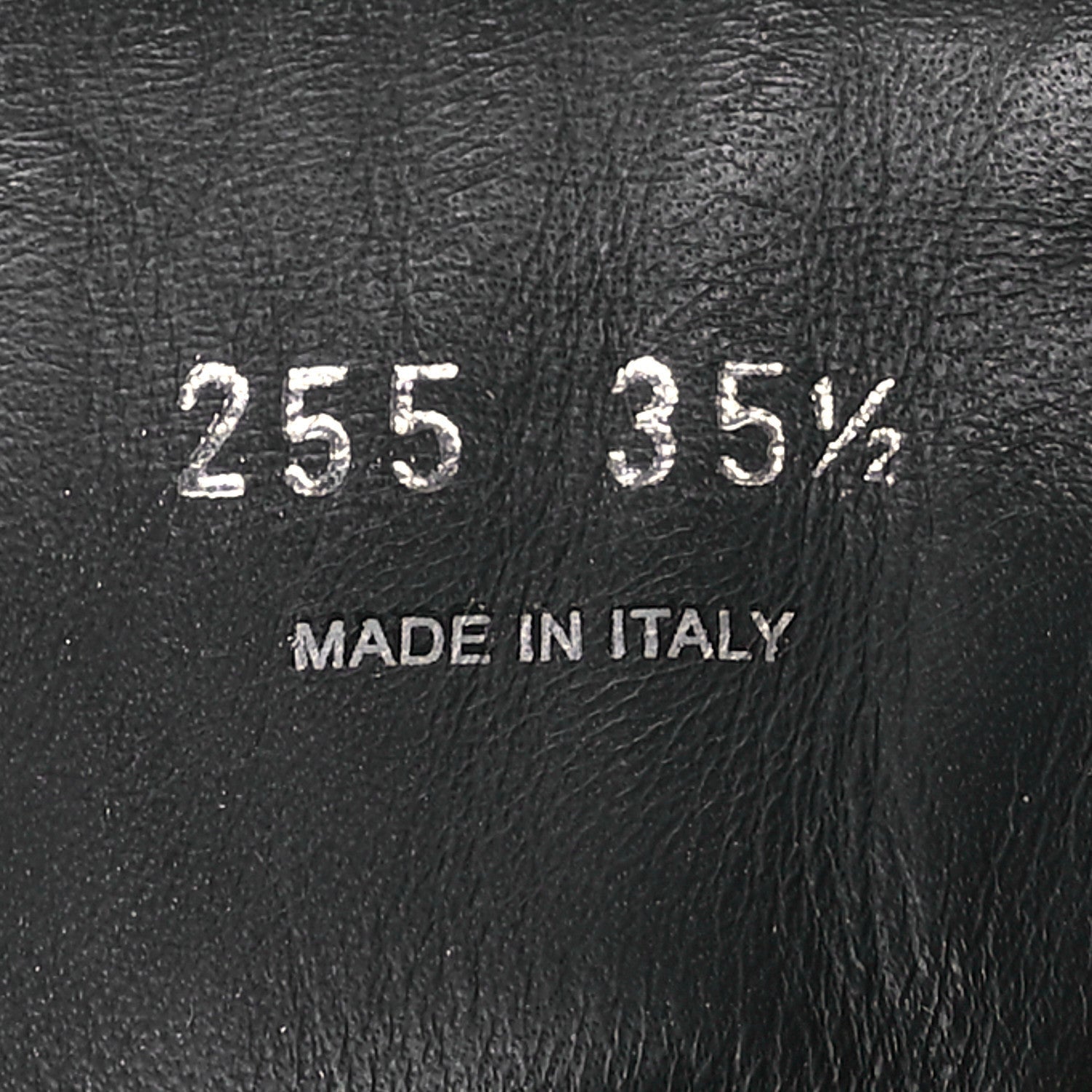 Prada Spazzolato Rois Re-Nylon Metal Triangle Logo Monolith Pouch Pocket 55mm Boots 35.5 Black 7 of 7